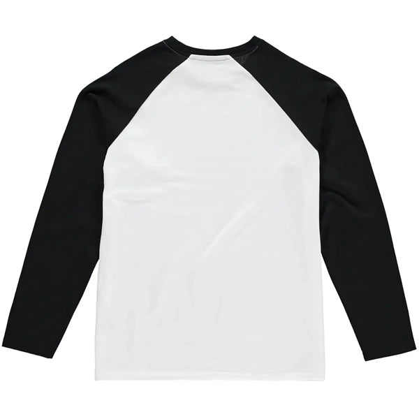 Men’s Personalised Long Sleeve Baseball T-Shirt | Custom Front Photo Print Design – Slim Fit Raglan Tee