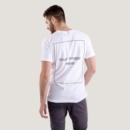 Personalised T-Shirt for Men & Women. Built with your Text, Image or Logo with Memories for Gifts