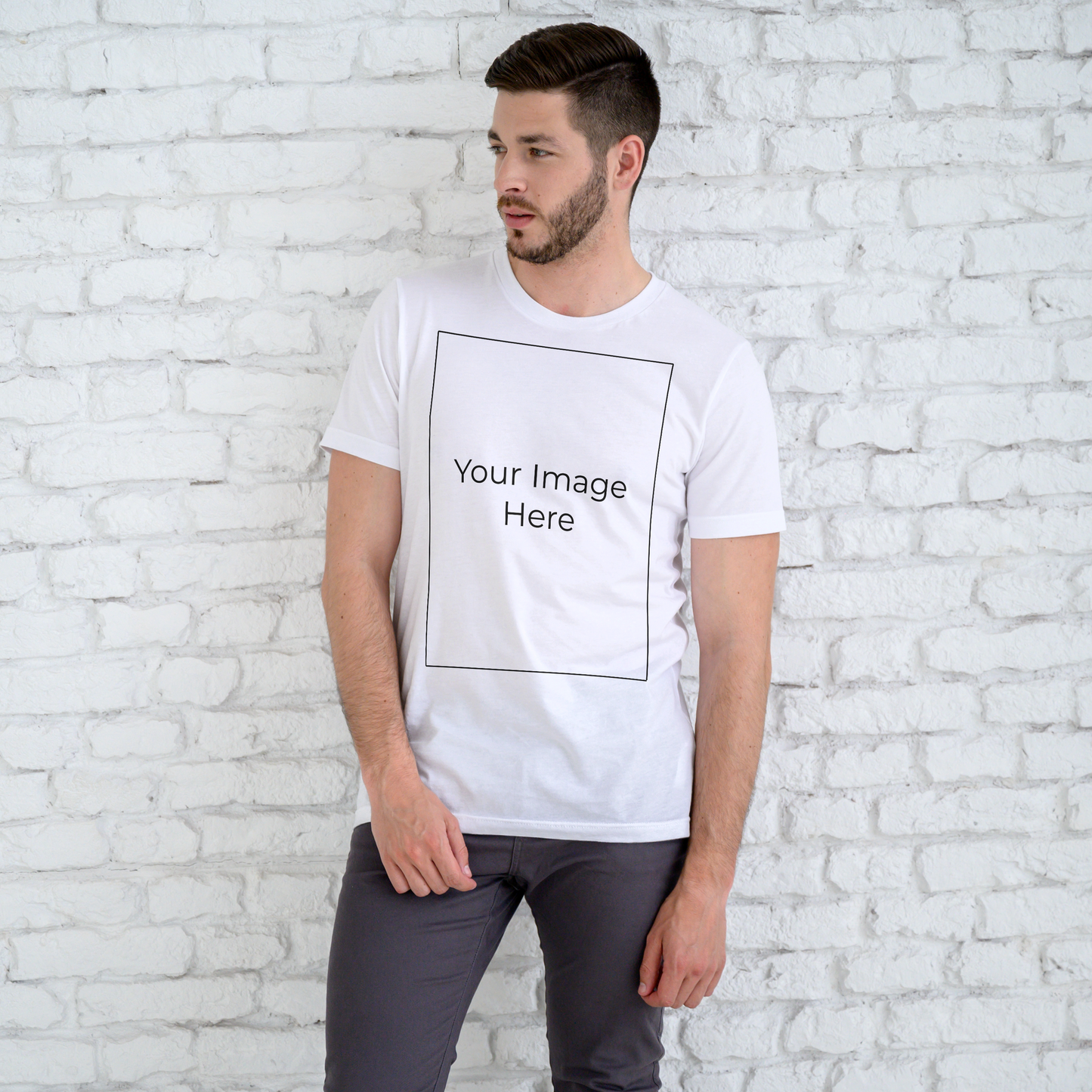 Personalised T-Shirt for Men & Women. Built with your Text, Image or Logo with Memories for Gifts