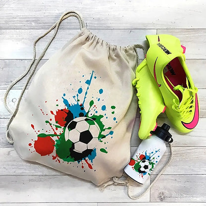 Custom Creative Drawstring Sack | 37cm x 44cm Heavy-Duty Urban Sports Pack