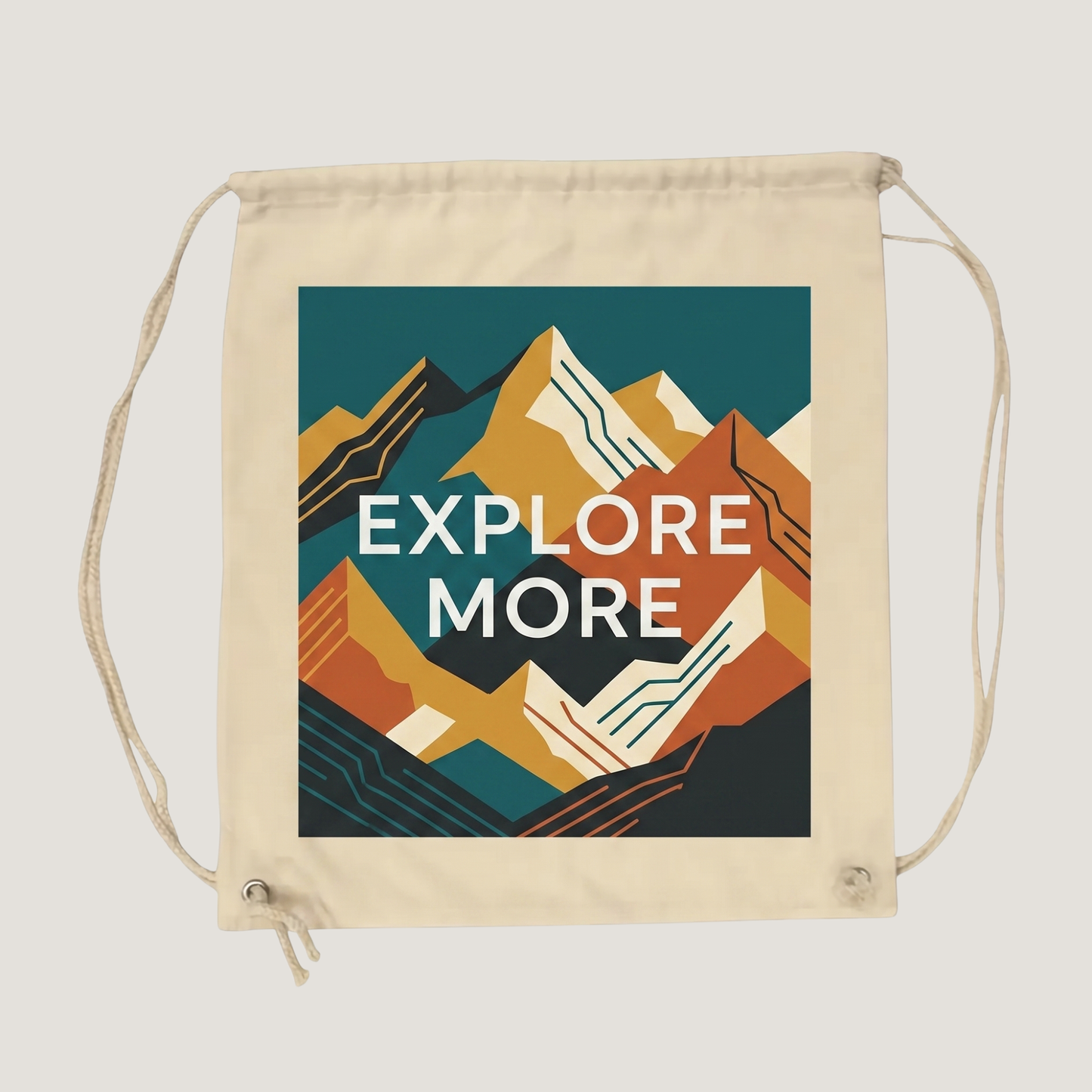 Custom Creative Drawstring Sack | 37cm x 44cm Heavy-Duty Urban Sports Pack