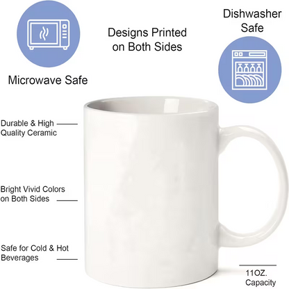 "Best Grandma Ever" Ceramic Coffee Mug – Cute Floral Hearts & Grandmother Appreciation Novelty Cup (M1151)