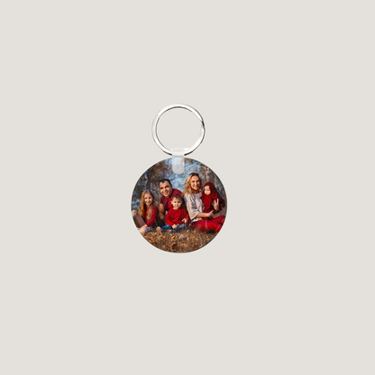 Custom Keyring Collection | HD Edge-to-Edge Durable Pocket Charms in 6 Geometric Silhouettes