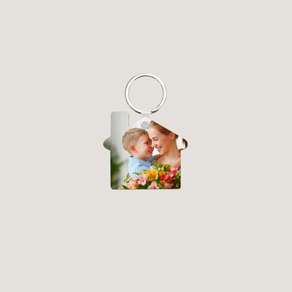 Custom Keyring Collection | HD Edge-to-Edge Durable Pocket Charms in 6 Geometric Silhouettes