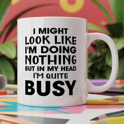 "Mr. Right & Mrs. Always Right" Couple Ceramic Coffee Mug Set – Romantic & Humorous Wedding, Anniversary & Valentine's Day Novelty Cup Set (M1137)