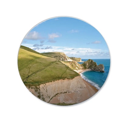 Personalised Aluminium Photo Magnet (50x76mm) | Custom High-Gloss Metal Fridge Magnet