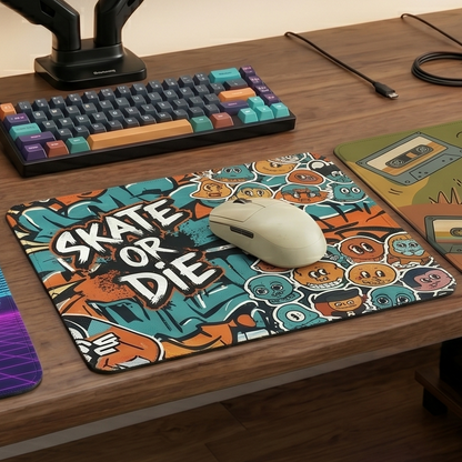 Personalised Mouse Pad for Desk & Office with Thick Non-Slip Rubber Base