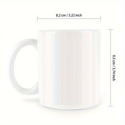 Funny "My Girlfriend Is Hotter Than My Coffee" Ceramic Coffee Mug – Sarcastic Boyfriend & Romantic Gag Novelty Cup (M1109)