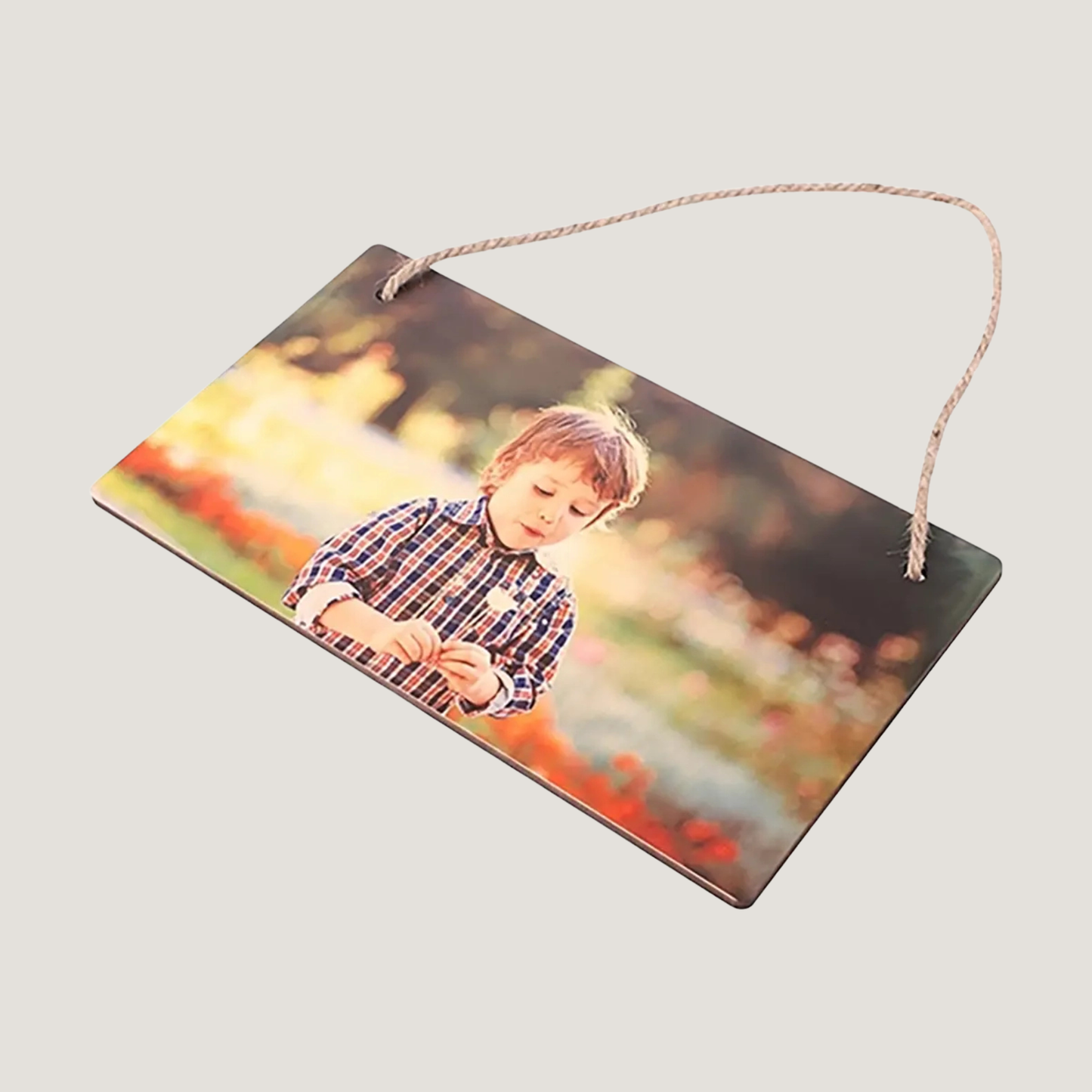 Custom Hanging Wood Frame | Customise with Your Favourite Photos & Family