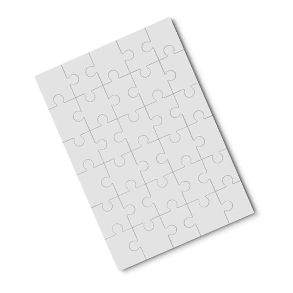 30-Piece Custom Photo Jigsaw Puzzle | Personalised Gloss White Hardboard Puzzle – 175 x 250mm