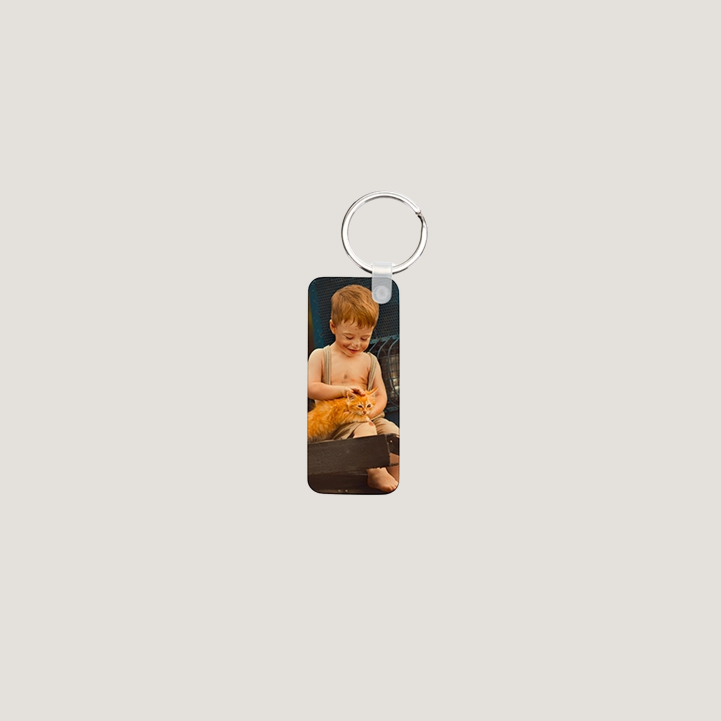 Custom Keyring Collection | HD Edge-to-Edge Durable Pocket Charms in 6 Geometric Silhouettes