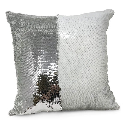 Personalized 40x40cm Magic Sequin Cushion Cover | Reveal Your Custom Photo & Sparkle