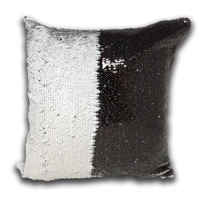 Personalized 40x40cm Magic Sequin Cushion Cover | Reveal Your Custom Photo & Sparkle