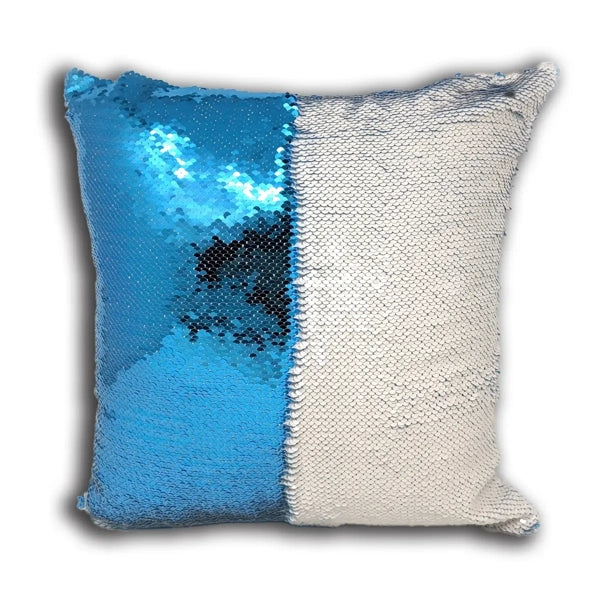 Personalized 40x40cm Magic Sequin Cushion Cover | Reveal Your Custom Photo & Sparkle